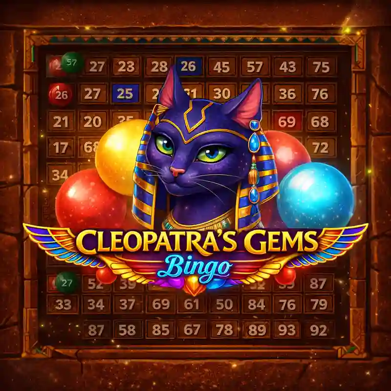 Cleopatra's Gems Bingo Game Interface