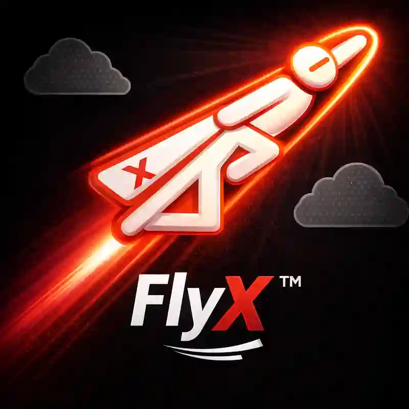 FlyX Crash Game Logo